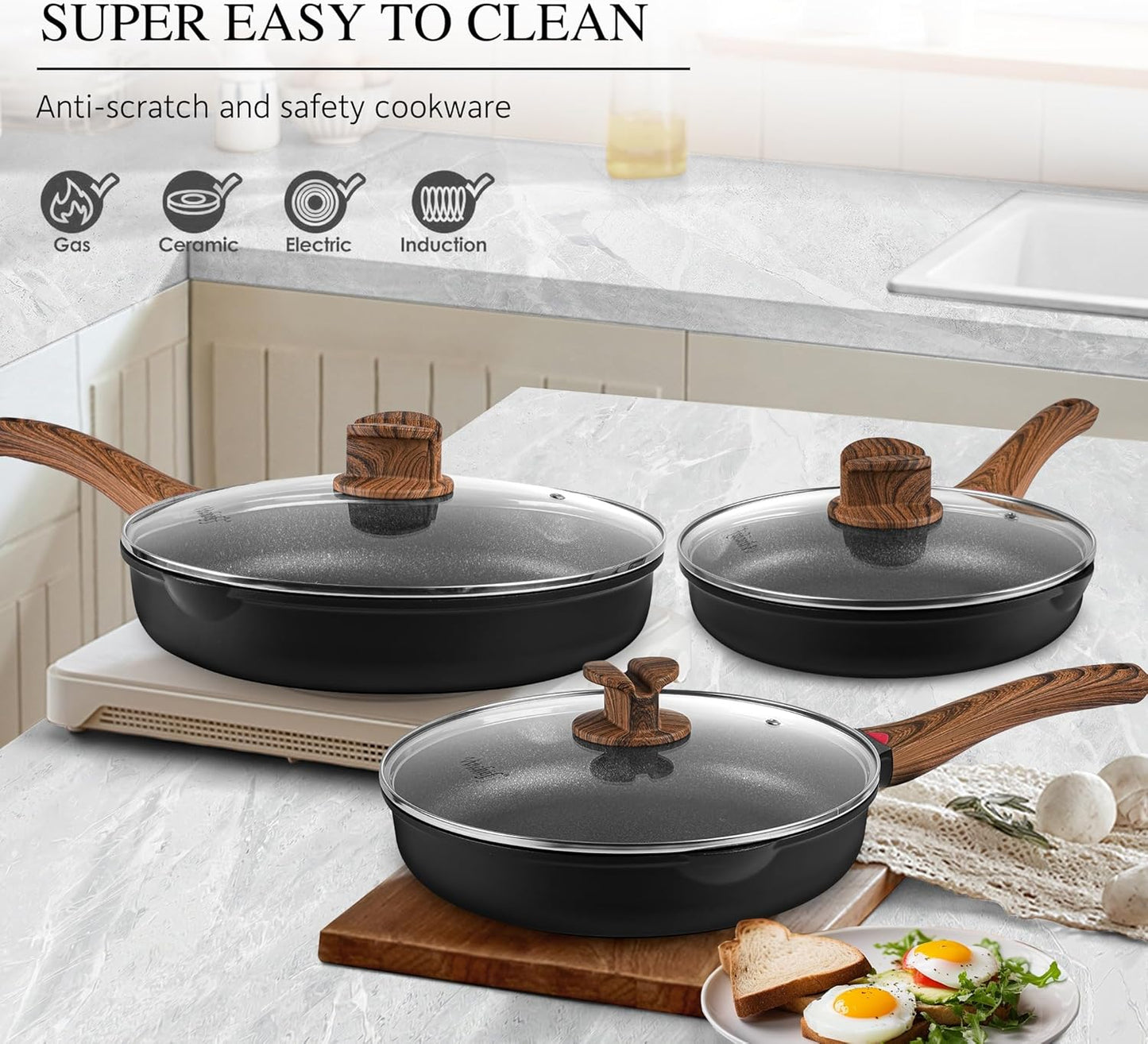 Vinchef Pots and Pans Set
