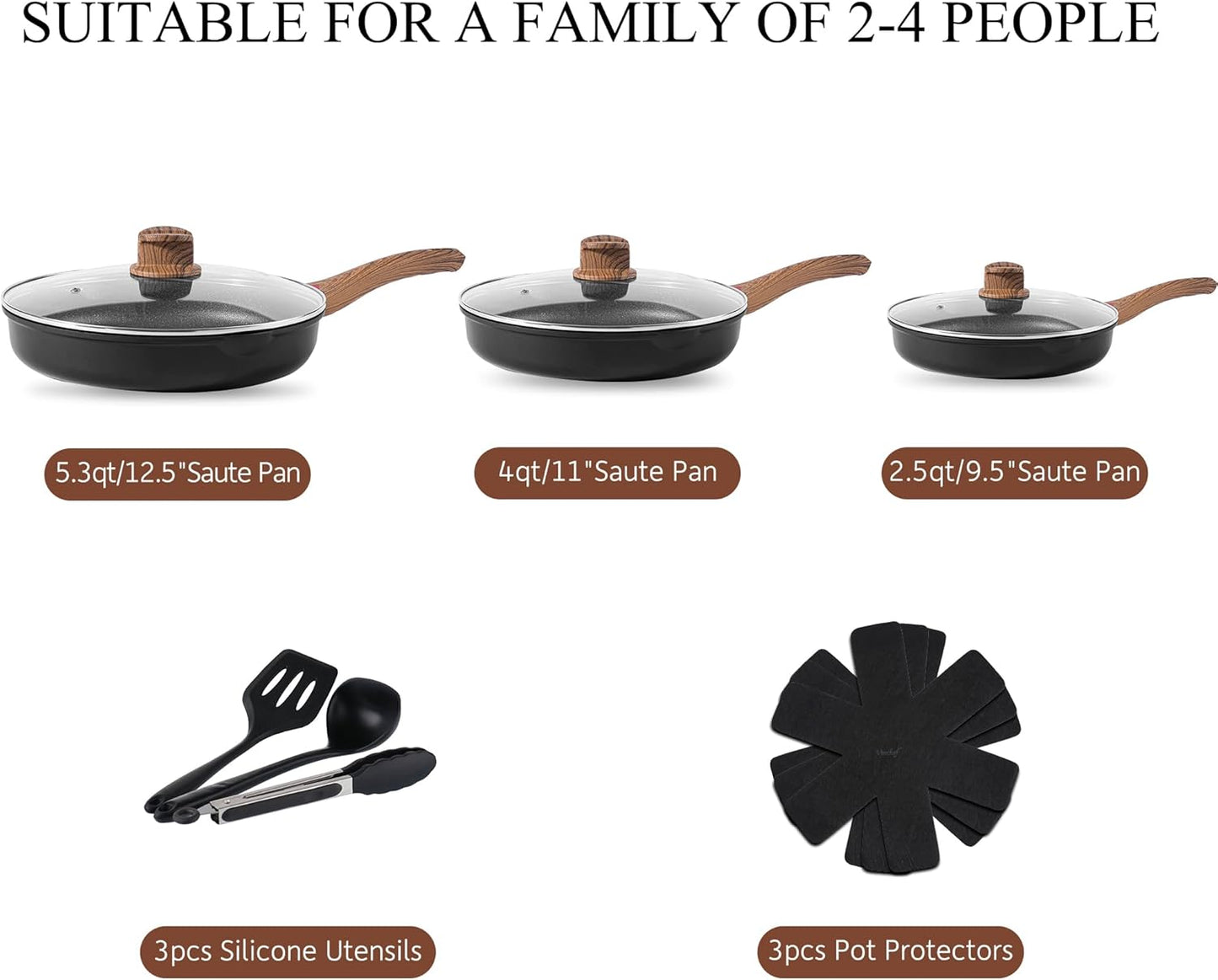 Vinchef Pots and Pans Set