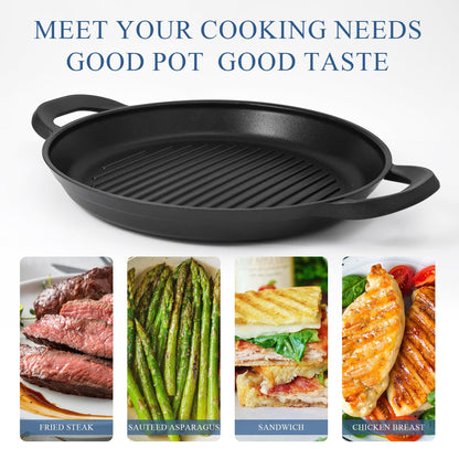 Vinchef Nonstick Grill Pan for Stove tops
