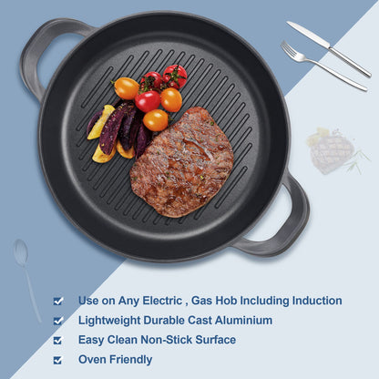 Vinchef Nonstick Grill Pan for Stove tops