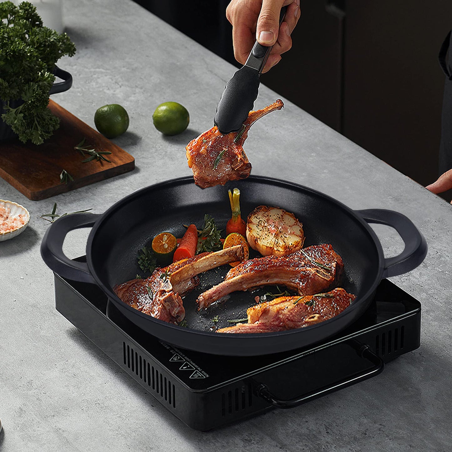 Vinchef Nonstick Grill Pan for Stove tops