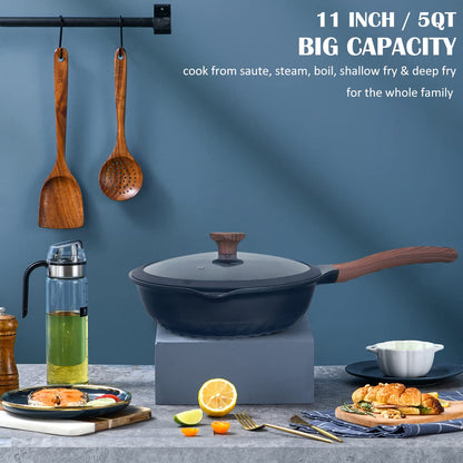 Vinchef Nonstick Deep Frying Pan